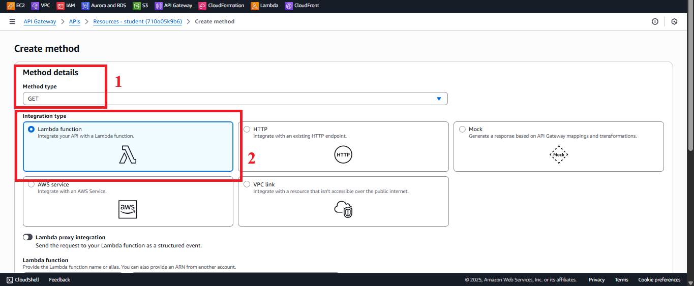 Create GET Method Interface